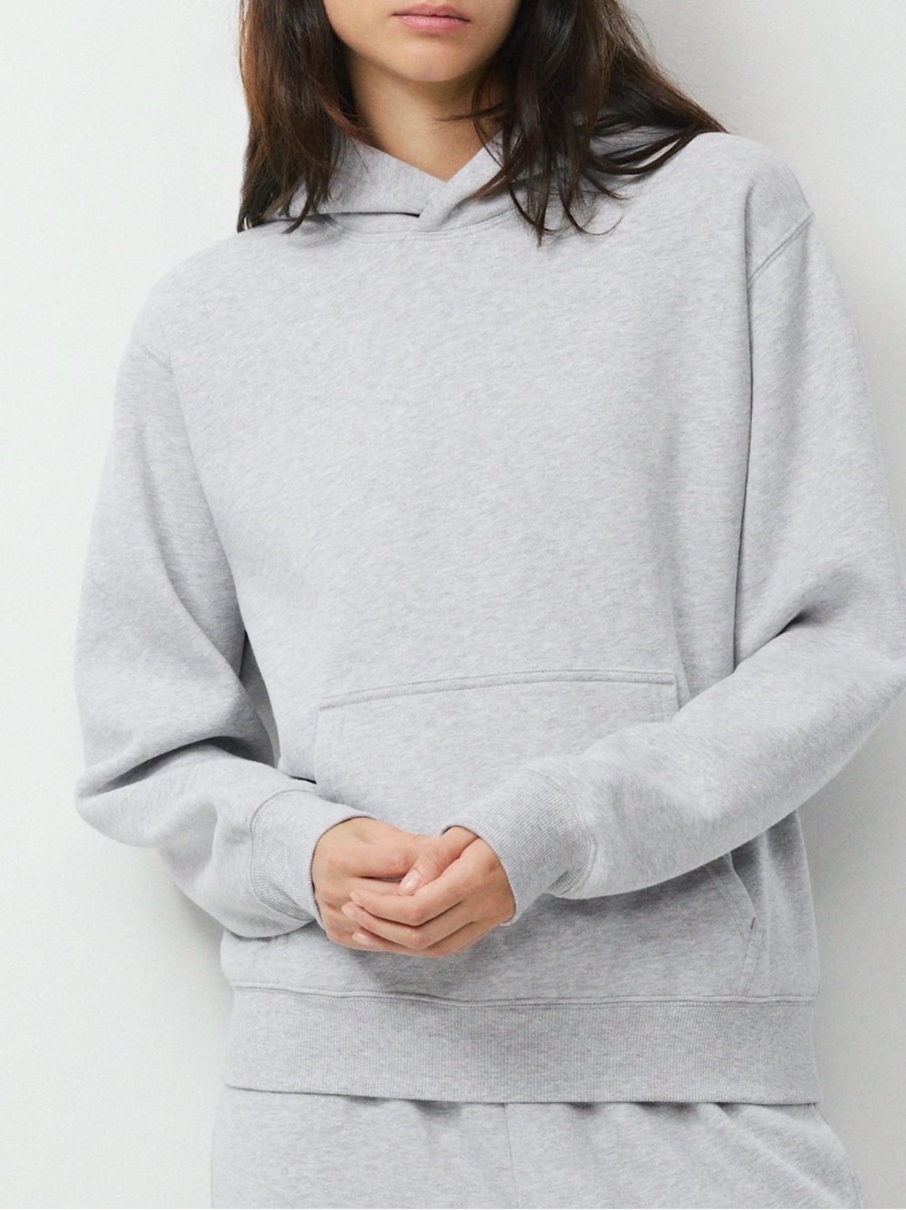 Artizia/TNA Classic Light Gray Pullover Hoodie